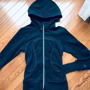 lululemon scuba hoodie sz 2 navy